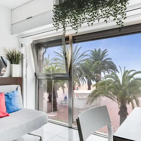 Apartment Home2book Design Sea Front Studio Canteras
